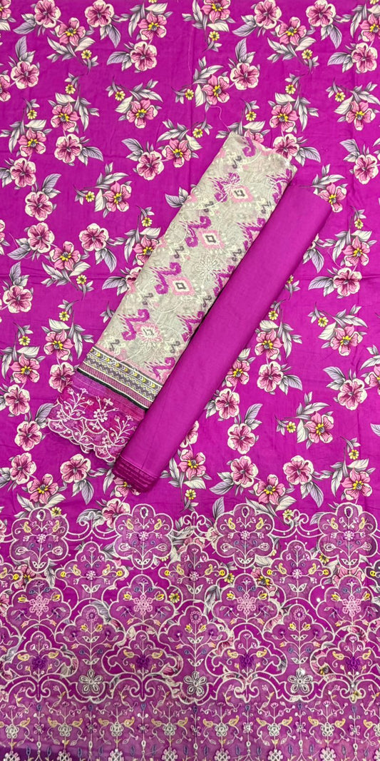 Riwayat | Unstitched 3pc Embroidered Lawn Collection