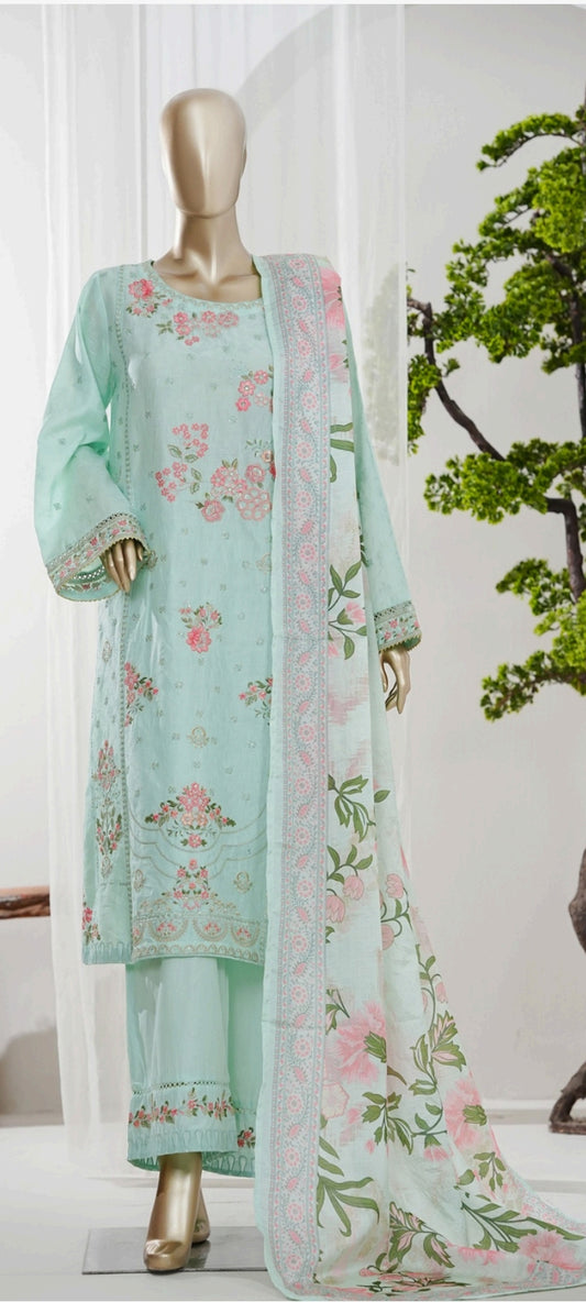 Bin Saeed | Stitch 3 Pc Embroidered Jacquard Collection