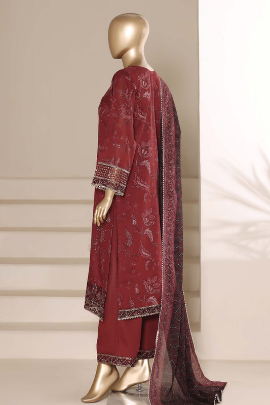 Sada Bahar | Stitch 3 Pc Regal Festive Embroidered Lawn Collection