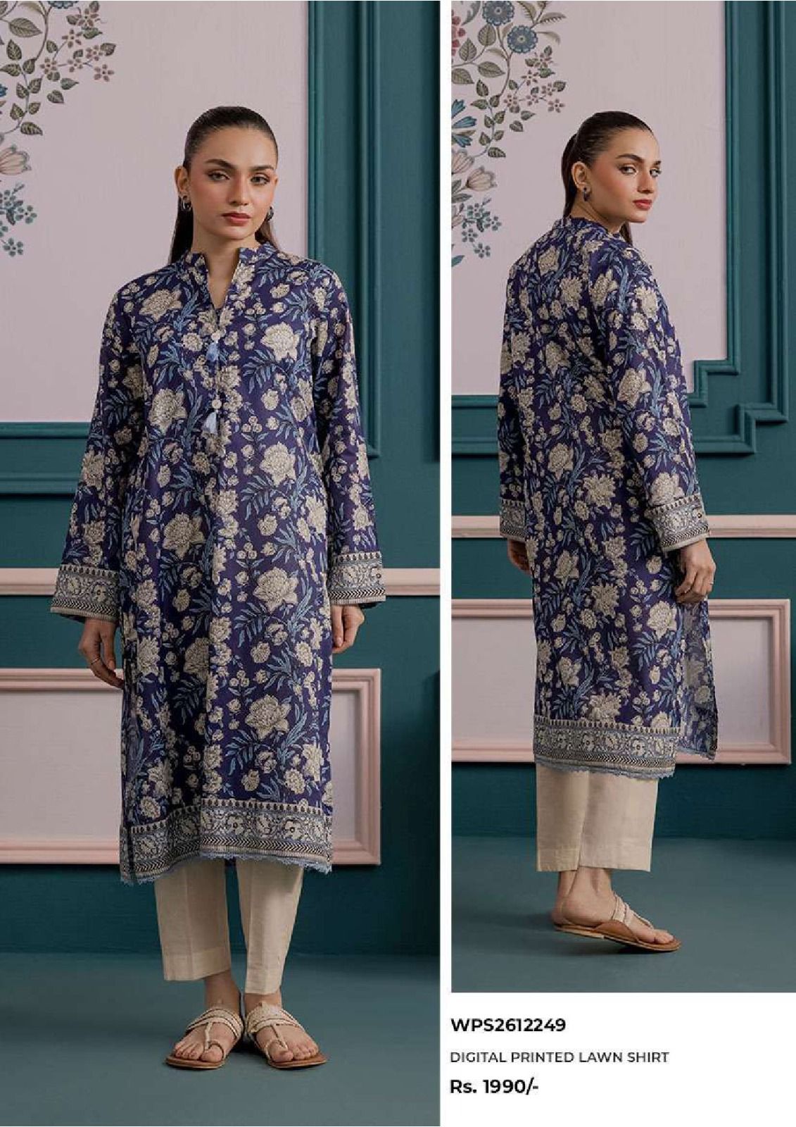 Zellbury | Stitch 1 Pc Digital Printed Lawn Shirt Collection