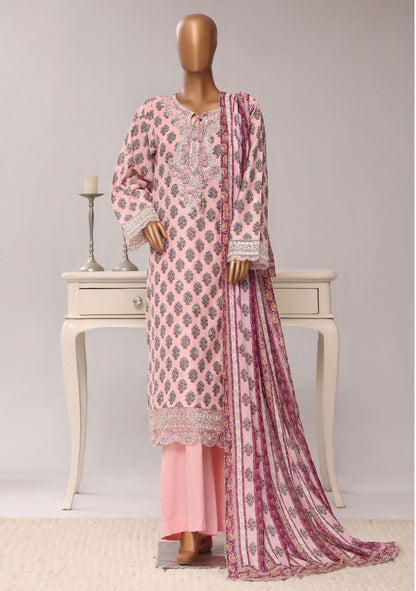 SADABAHAR | Regal Festive Embroidered Lawn Stitched 3-Piece Collection