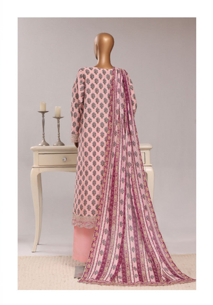 SADABAHAR | Regal Festive Embroidered Lawn Stitched 3-Piece Collection