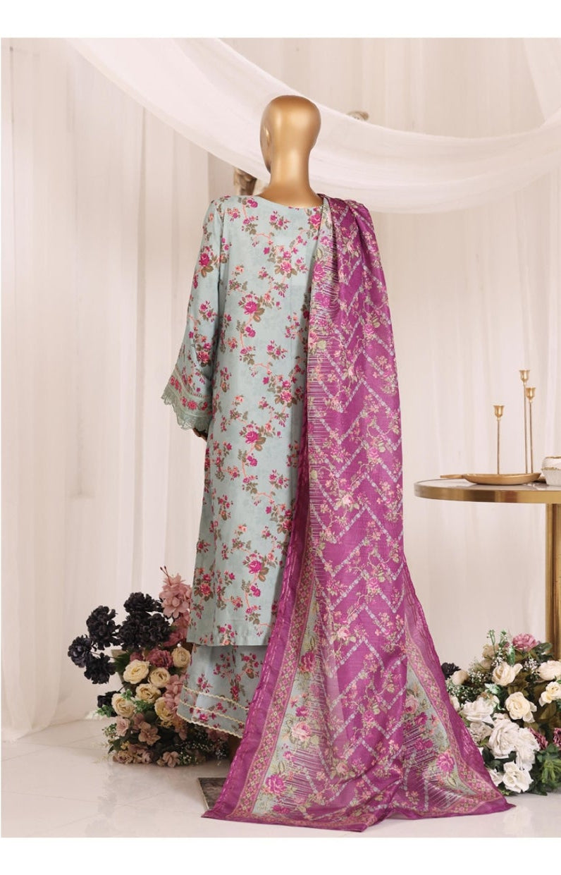 BIN SAEED | Premium 3 Piece Stitched Embroidered Chikankari Lawn Collection