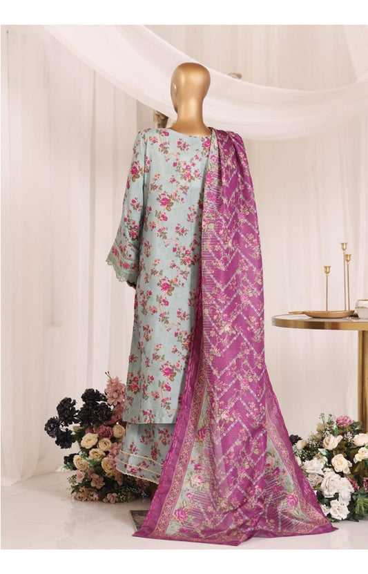 BIN SAEED | Premium 3 Piece Stitched Embroidered Chikankari Lawn Collection