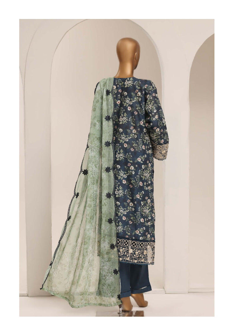 SADA BAHAR | Stitched 3 Piece Printed Signature Embroidered Lawn Collection