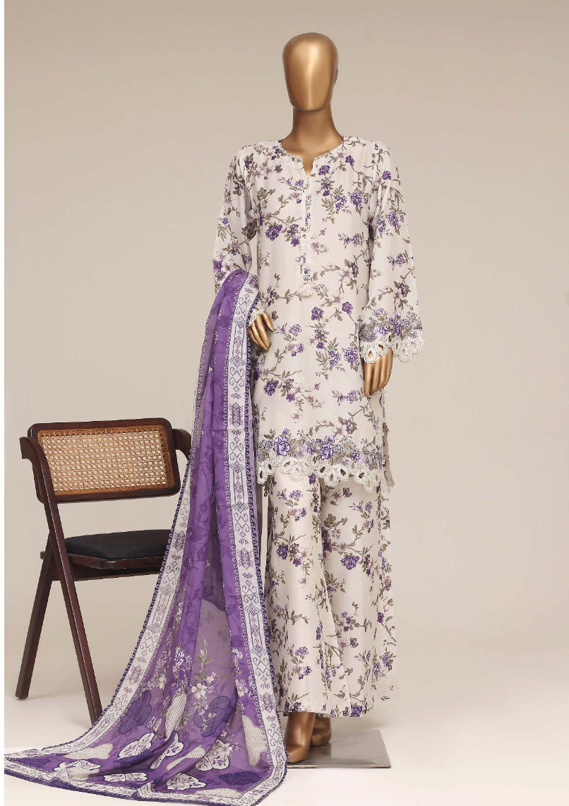 SADA BAHAR | Stitched 3 Piece Embroidered Lawn Collection