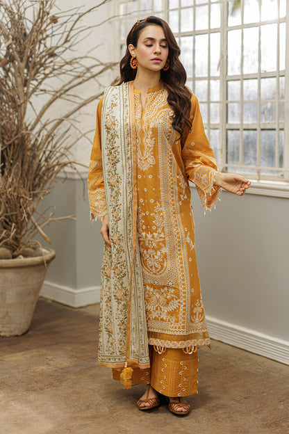 Zellbury | Unstitch 3 Pc Dyed  Embroidered Cotton Collection