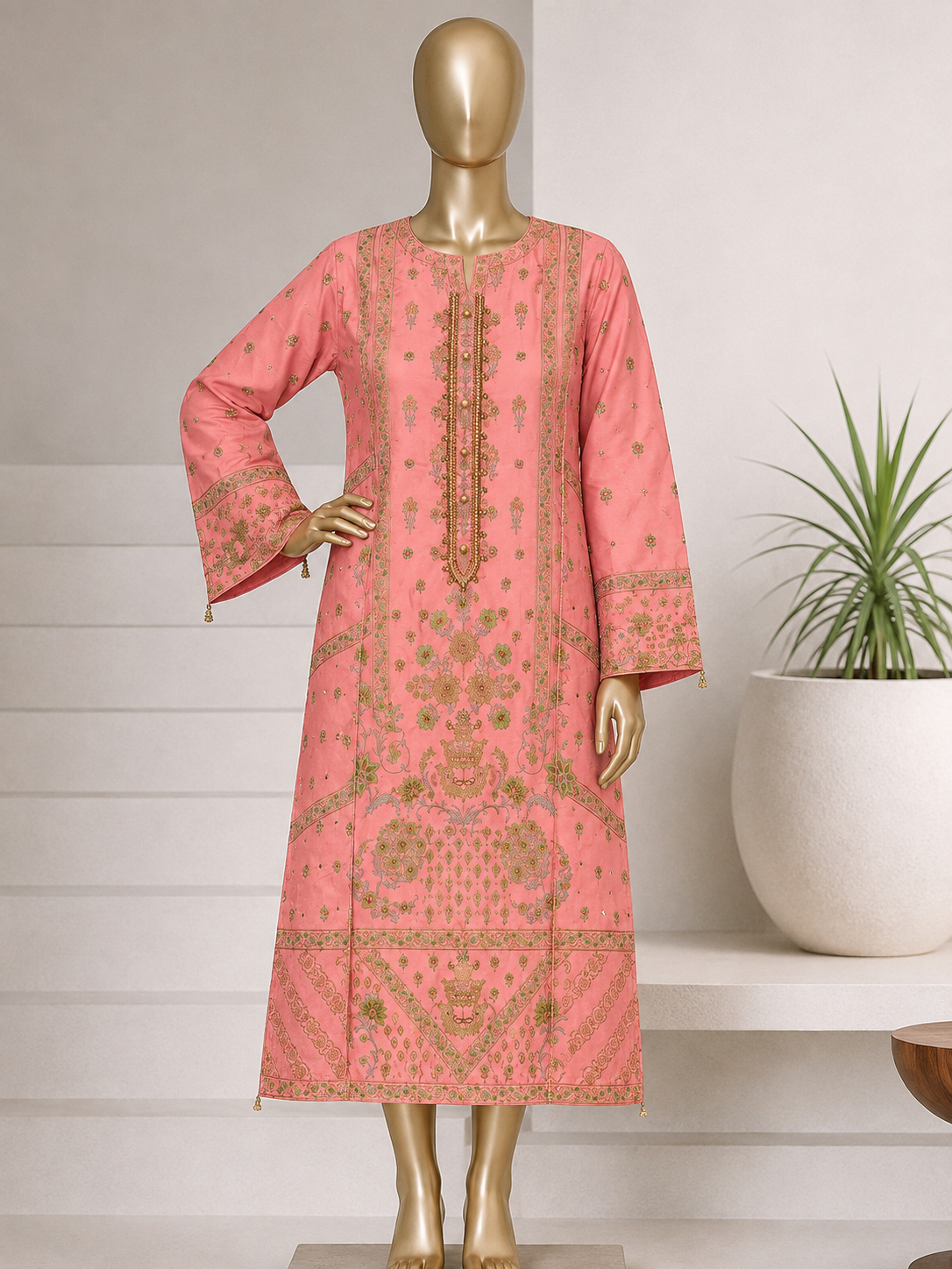 BIN SAEED | Stitch 1 PC SILK Kurti