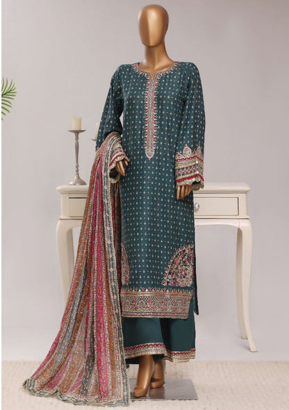 SADABAHAR | Regal Festive Embroidered Lawn Stitched 3-Piece Collection