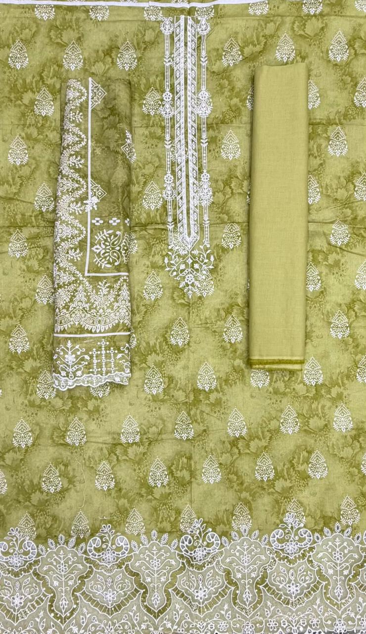 Riwayat Premium Unstitched 3 Piece Embroidered Lawn Collection
