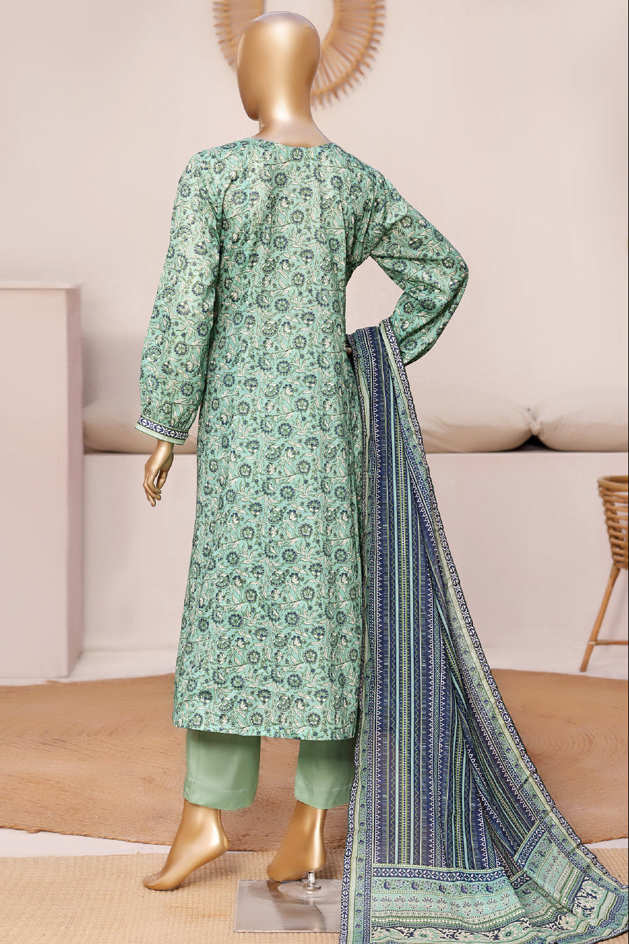 Bin Saeed | Stitch 3 Pc Printed Lawn Frock Collection