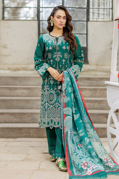 Zellbury | Unstitch 3 Pc Dyed  Embroidered Cotton Collection