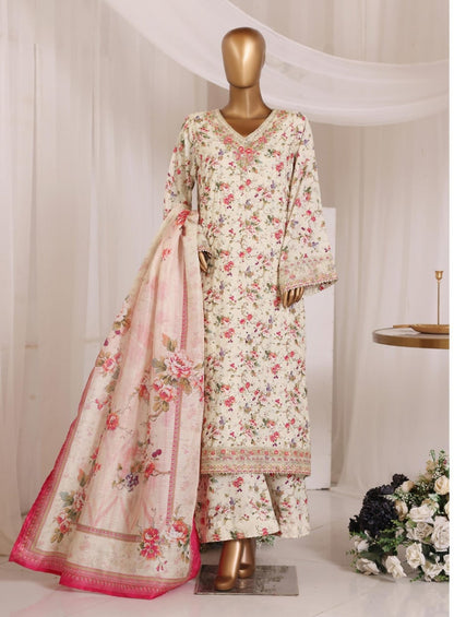 BIN SAEED | Premium 3 Piece Stitched Embroidered Chikankari Lawn Collection