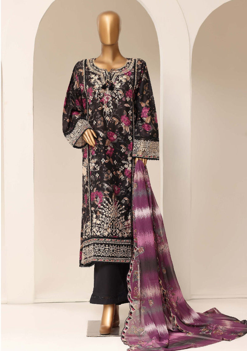 SADA BAHAR | Stitched 3 Piece Printed Signature Embroidered Lawn Collection