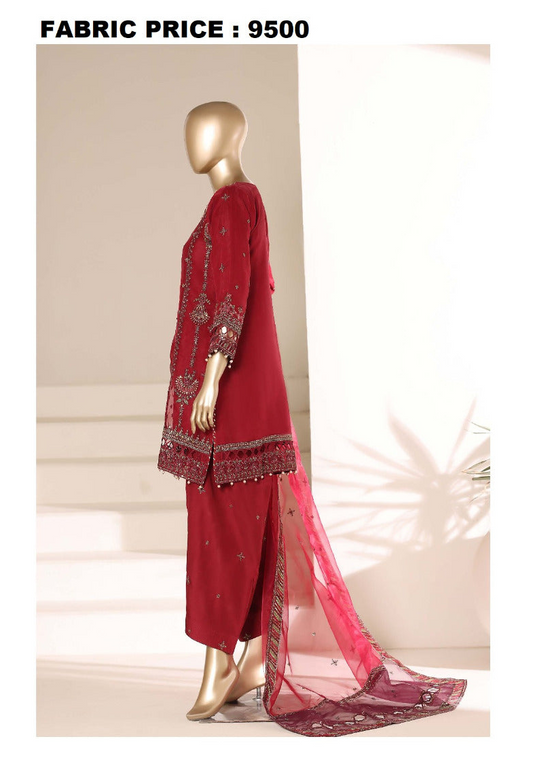 Sada Bahar | Mahpara Stitch 3 Pc Festive Embroidered Lawn Collection