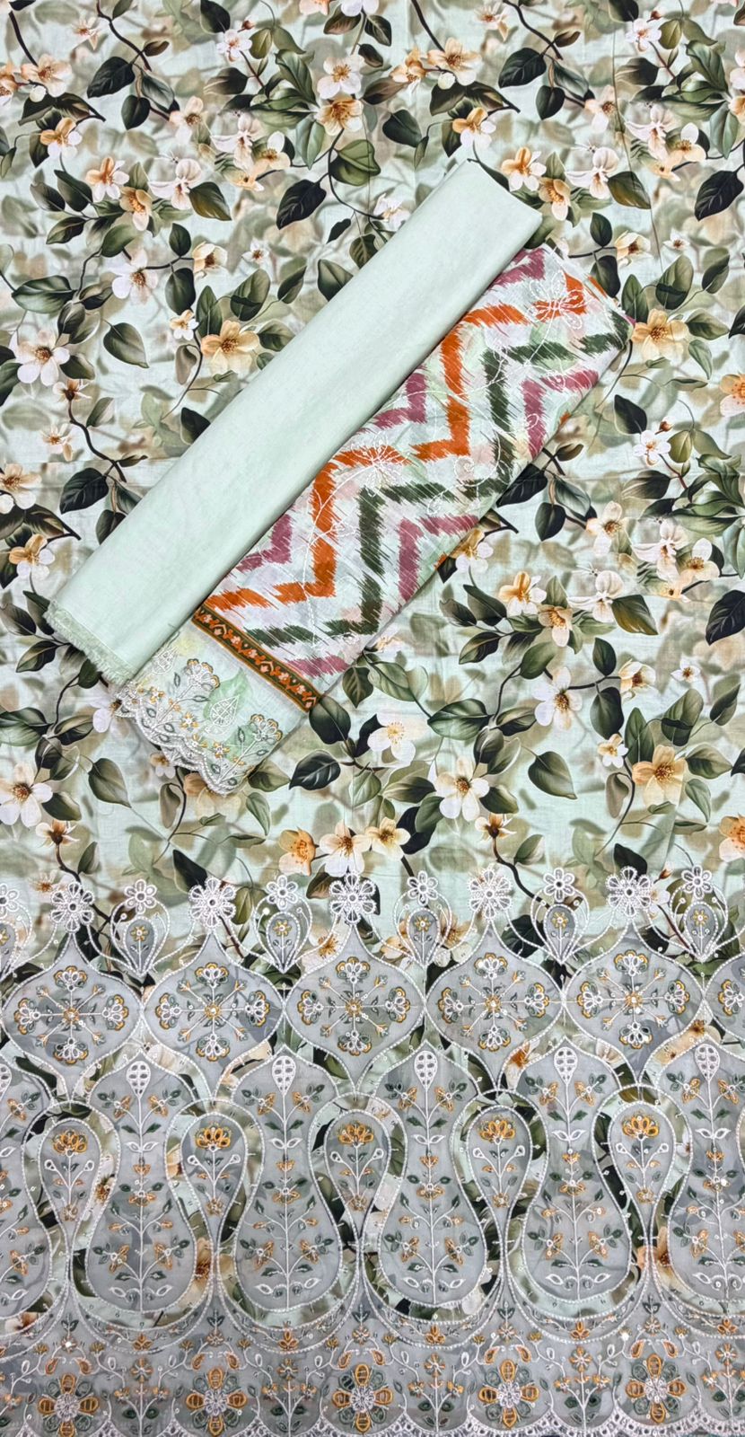 Riwayat | Unstitched 3pc Embroidered Lawn Collection