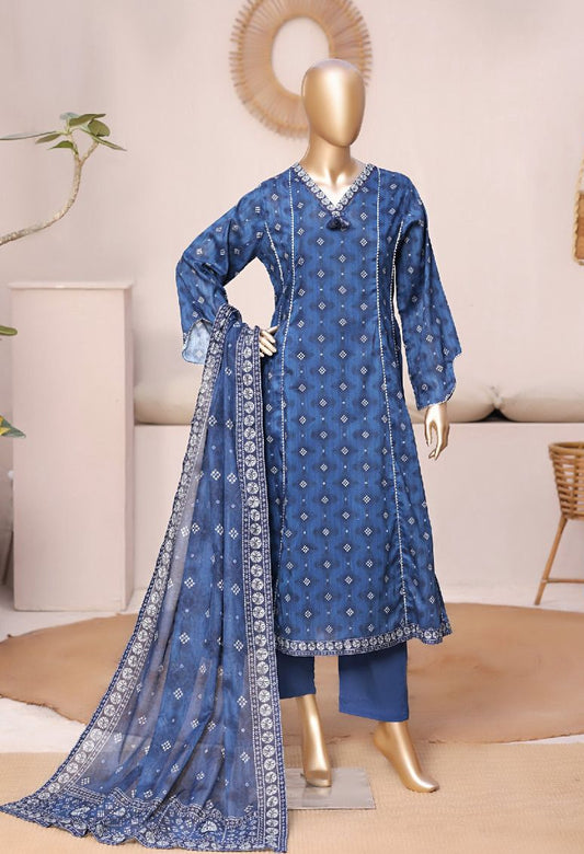 Bin Saeed | Stitch 3 Pc Printed Lawn Frock Collection