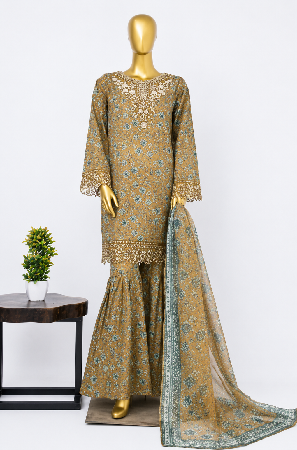 BIN SAEED | Stitched 3PC Embroidered Lawn Collection