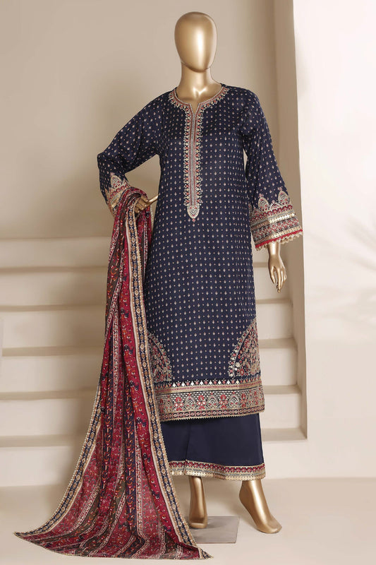 Sada Bahar | Stitch 3 Pc Regal Festive Embroidered Lawn Collection