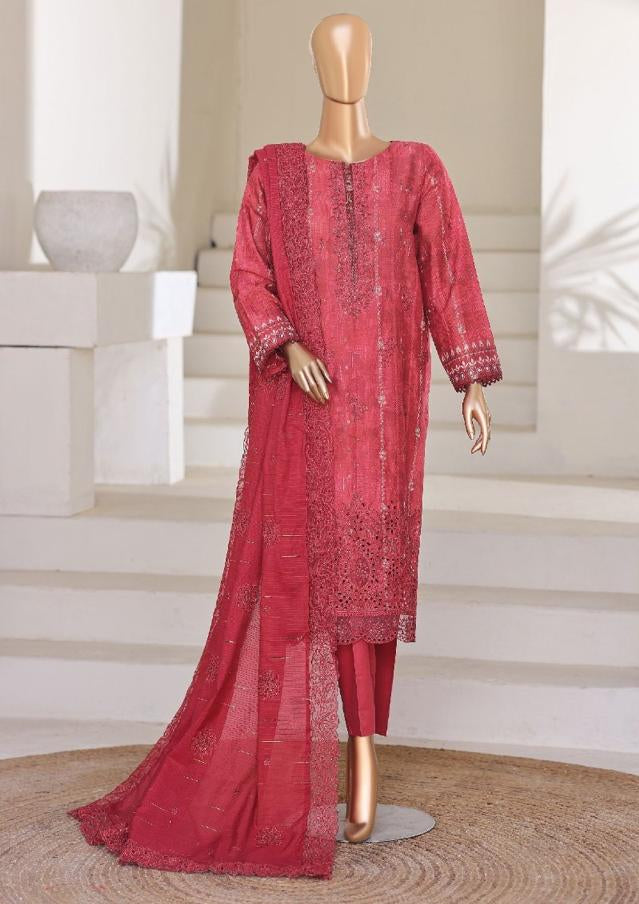 Ninokara by HZ | Unstitch 3 Pc Embroidered Jacquard Collection