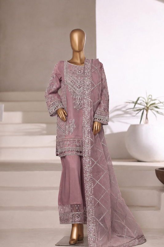 Sada Bahar | Stitch 3 Pc Luxury Embroidered Organza Collection