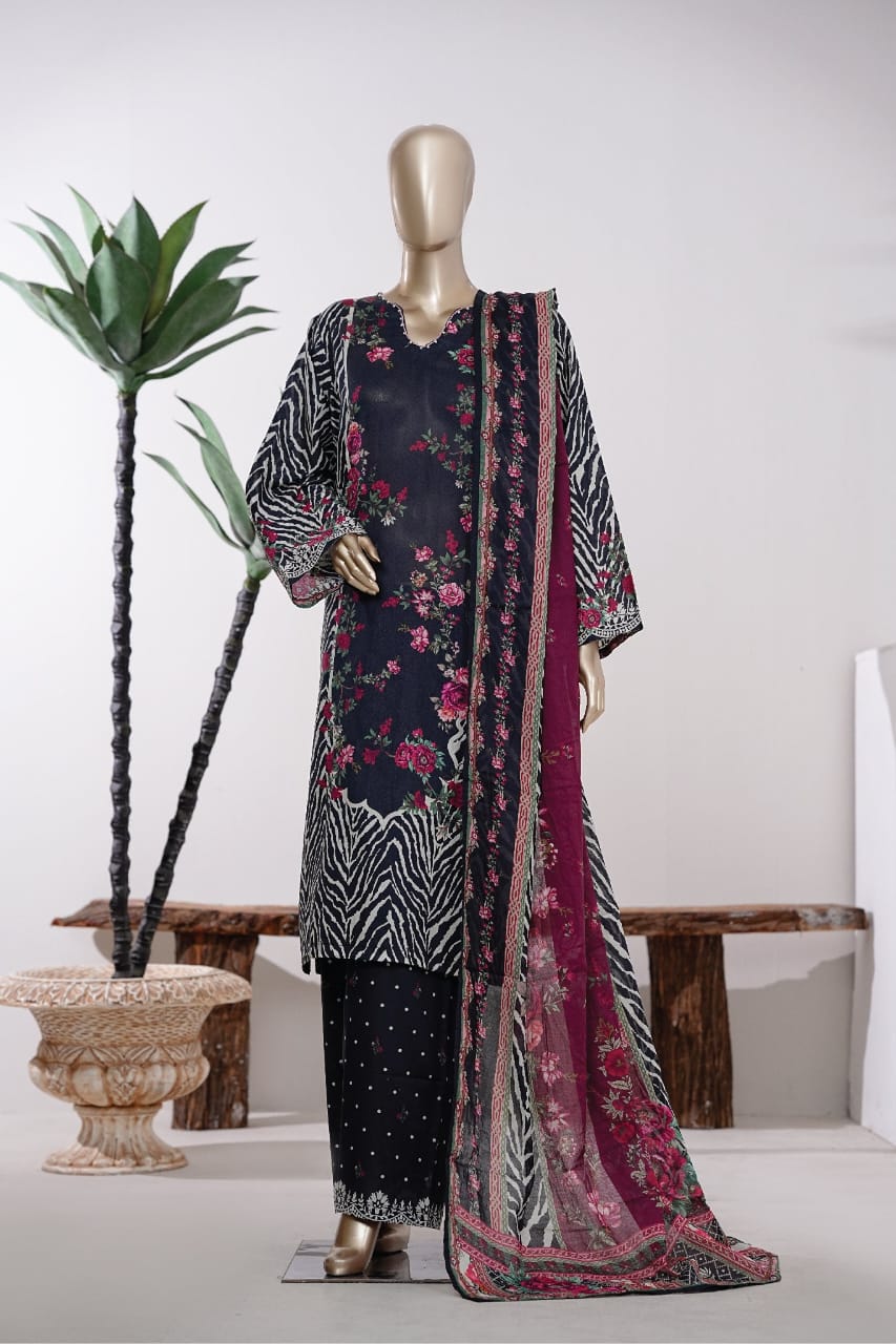 Bin Saeed | Stitch 3 Pc Printed Lawn Collection