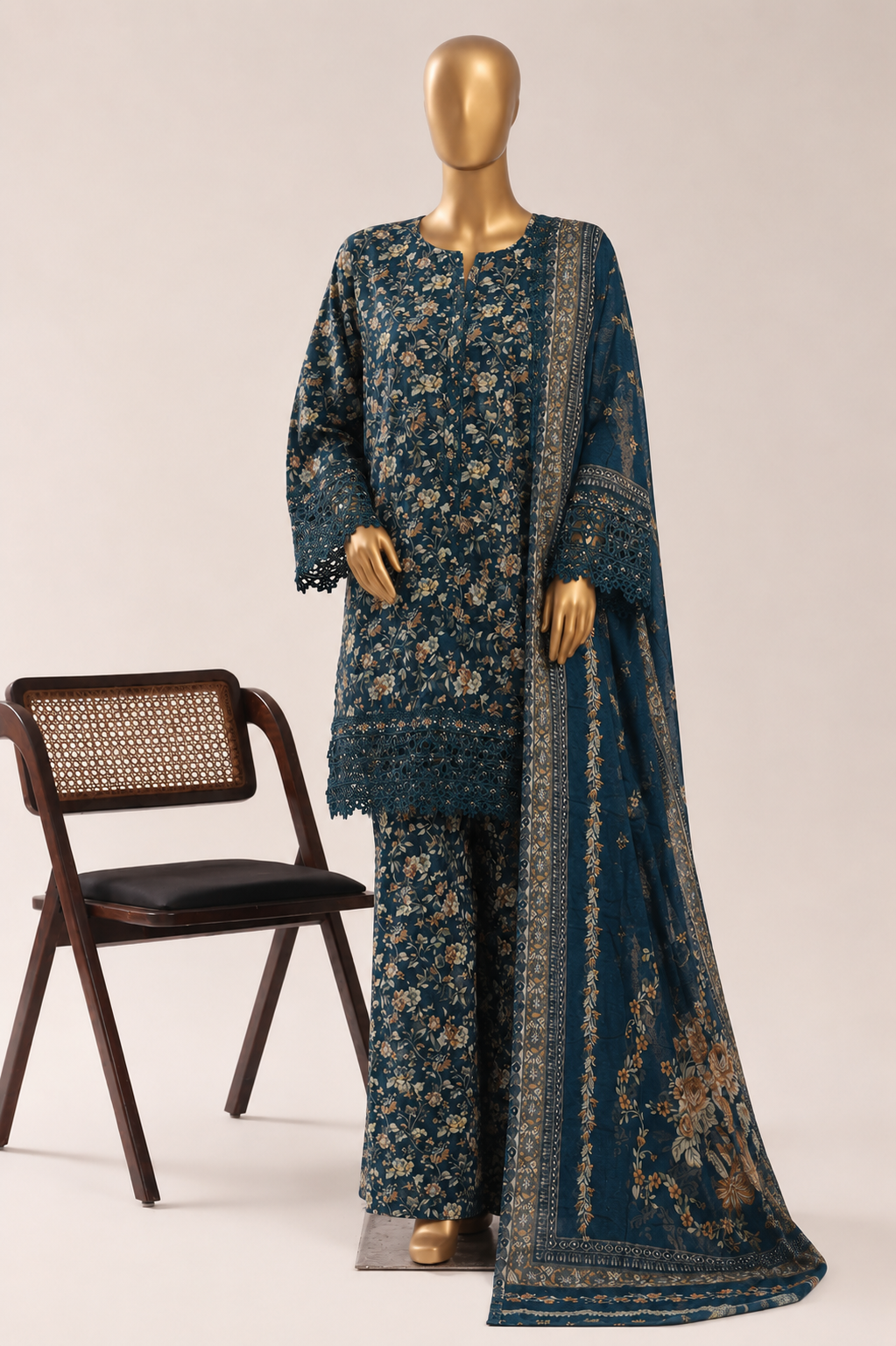 SADA BAHAR | Stitched 3 Piece Embroidered Lawn Collection