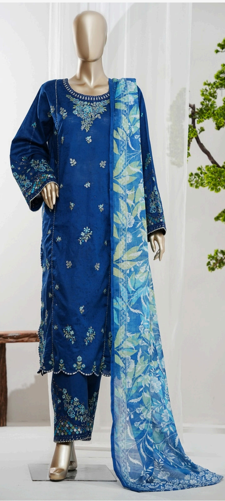 Bin Saeed | Stitch 3 Pc Embroidered Jacquard Collection