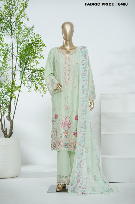 Bin Saeed | Stitched 3 Pc Luxury Embroidered Lawn Collection