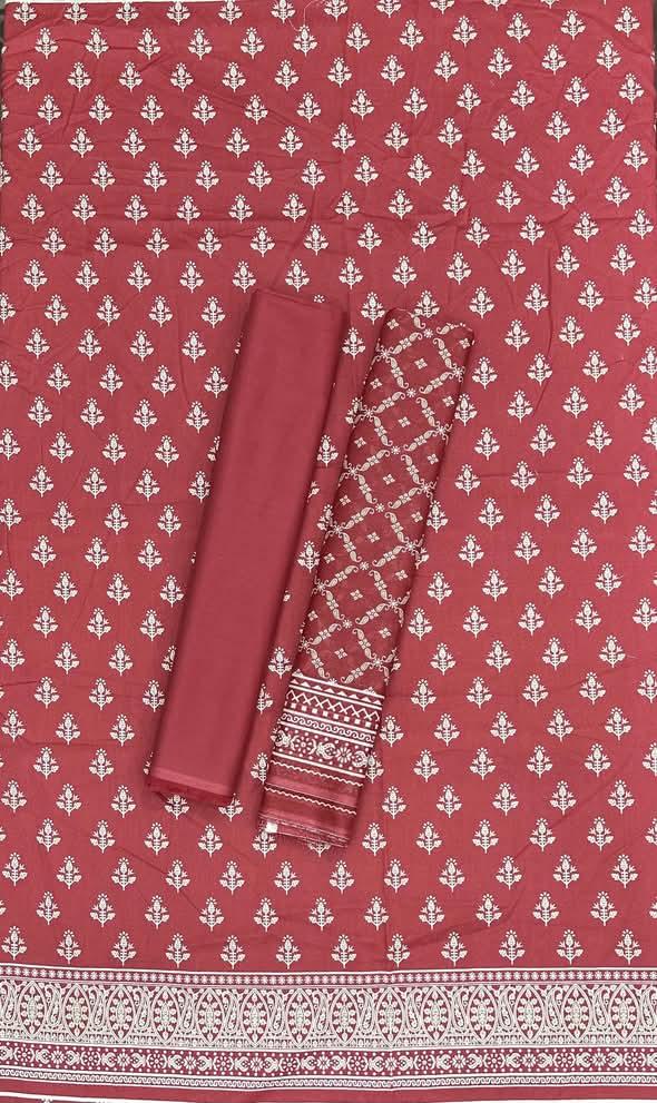 BIN SAEED Unstitched 3 Piece Printed Cotton Collection