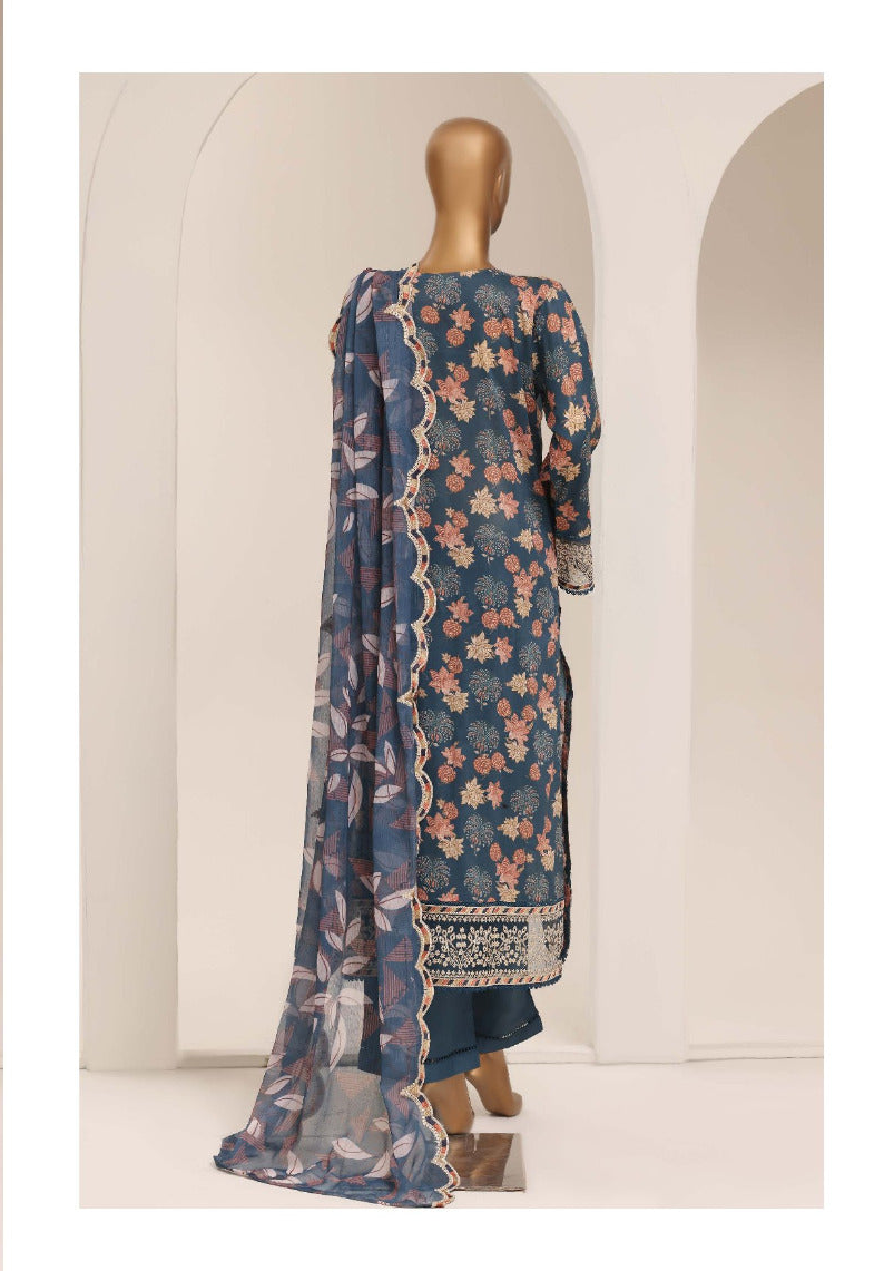 SADA BAHAR | Stitched 3 Piece Printed Signature Embroidered Lawn Collection