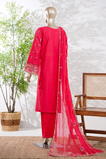Bin Saeed | Stitched 3 Pc Luxury Embroidered Lawn Collection