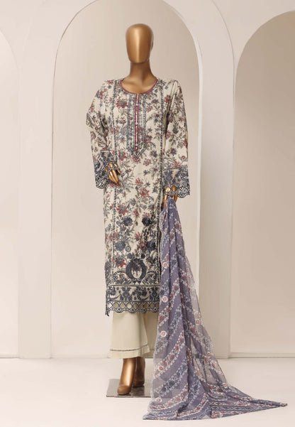 SADA BAHAR | Stitched 3 Piece Printed Signature Embroidered Lawn Collection