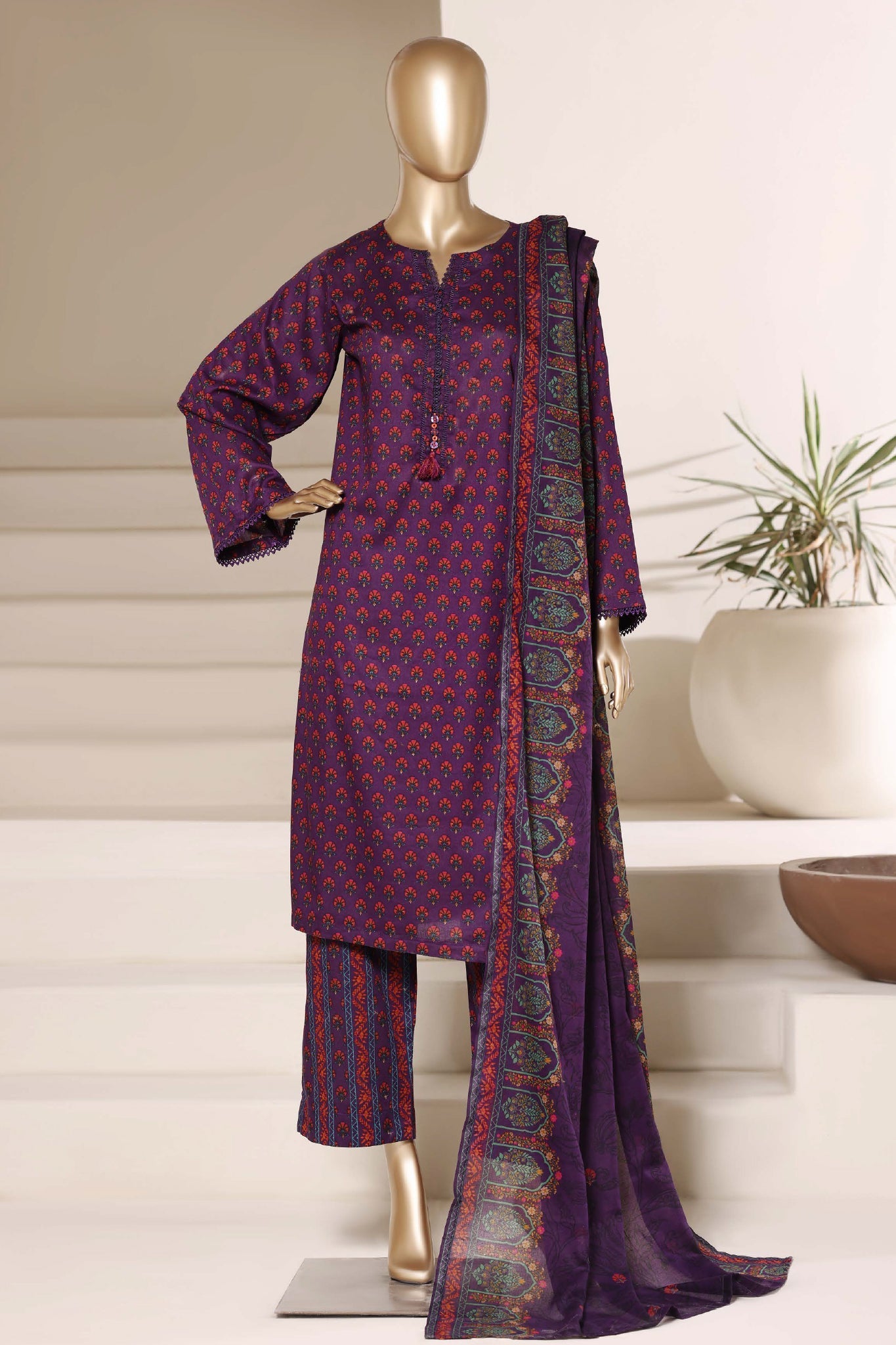 Sada Bahar | Stitched 3 Pc Printed Lawn Collection