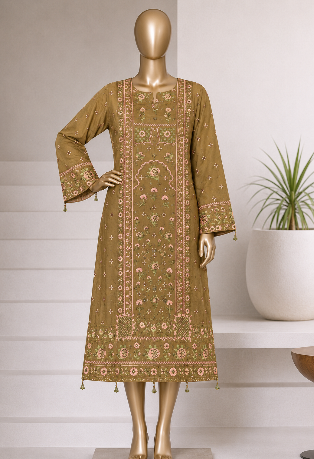 BIN SAEED | Stitch 1 PC SILK Kurti