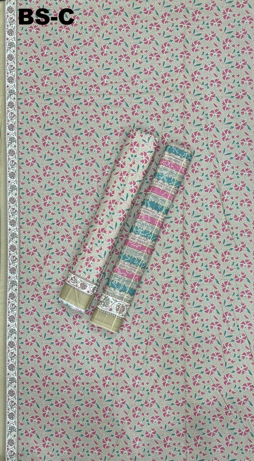 BIN SAEED Unstitched 3 Piece Printed Cotton Collection