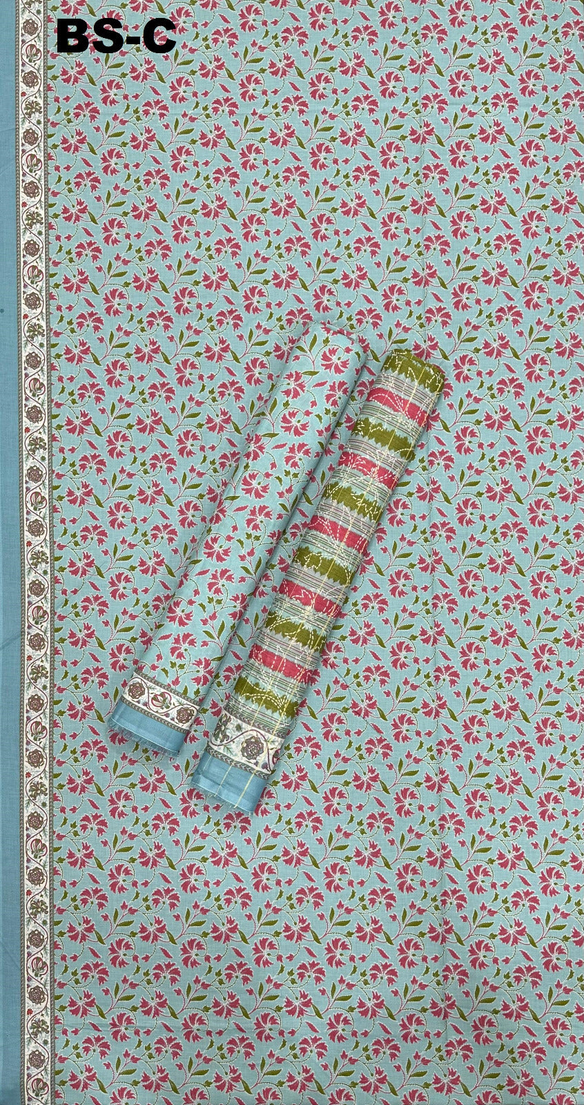 BIN SAEED Unstitched 3 Piece Printed Cotton Collection