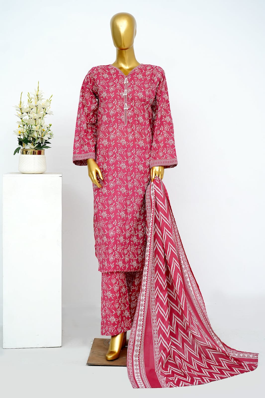 BIN SAEED | Stitched 3 Piece Printed Lawn Collection