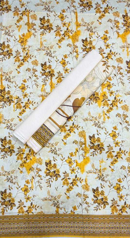 Riwayat | Unstitch 3 PC Printed Lawn Collection