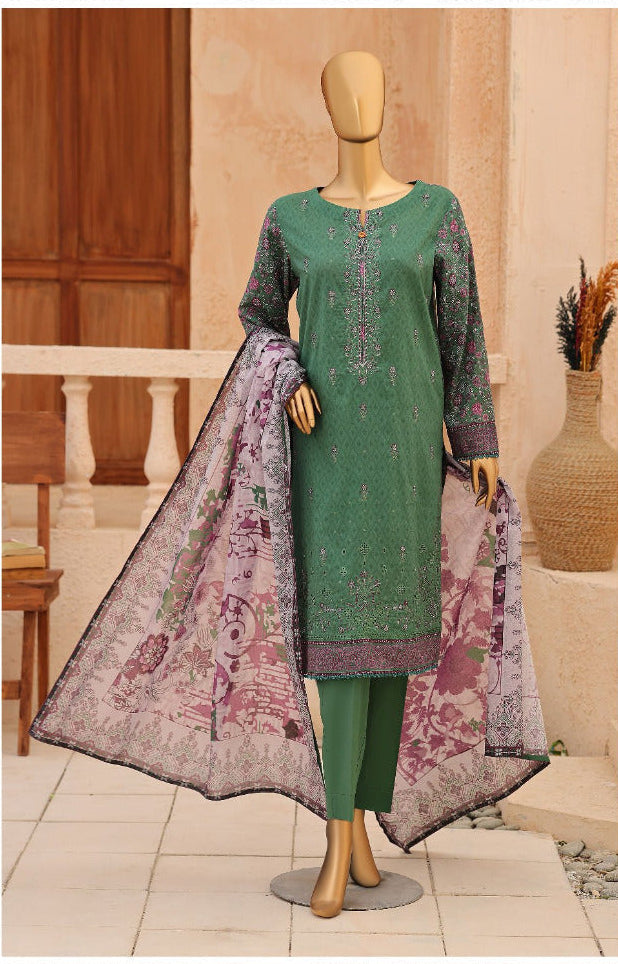 ASASA | Unstitched 3Pc Embroidered Lawn Collection