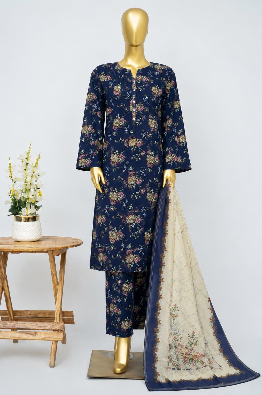 Sada Bahar | Stitched 3 Pc Printed Lawn Collection