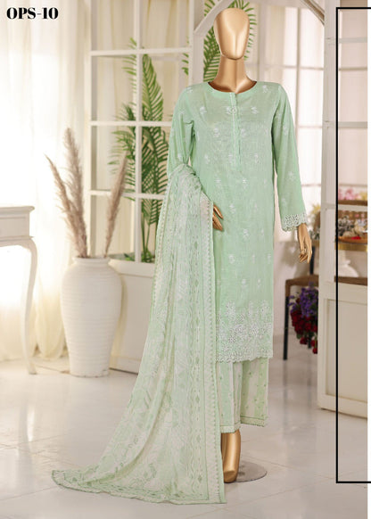 ORIENTAL Printkari | Unstitched 3Pc Embroidered Lawn Collection