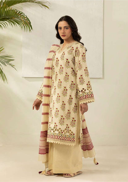 Zellbury | Unstitch 3 Pc Digital Printed Dobby Lawn Collection