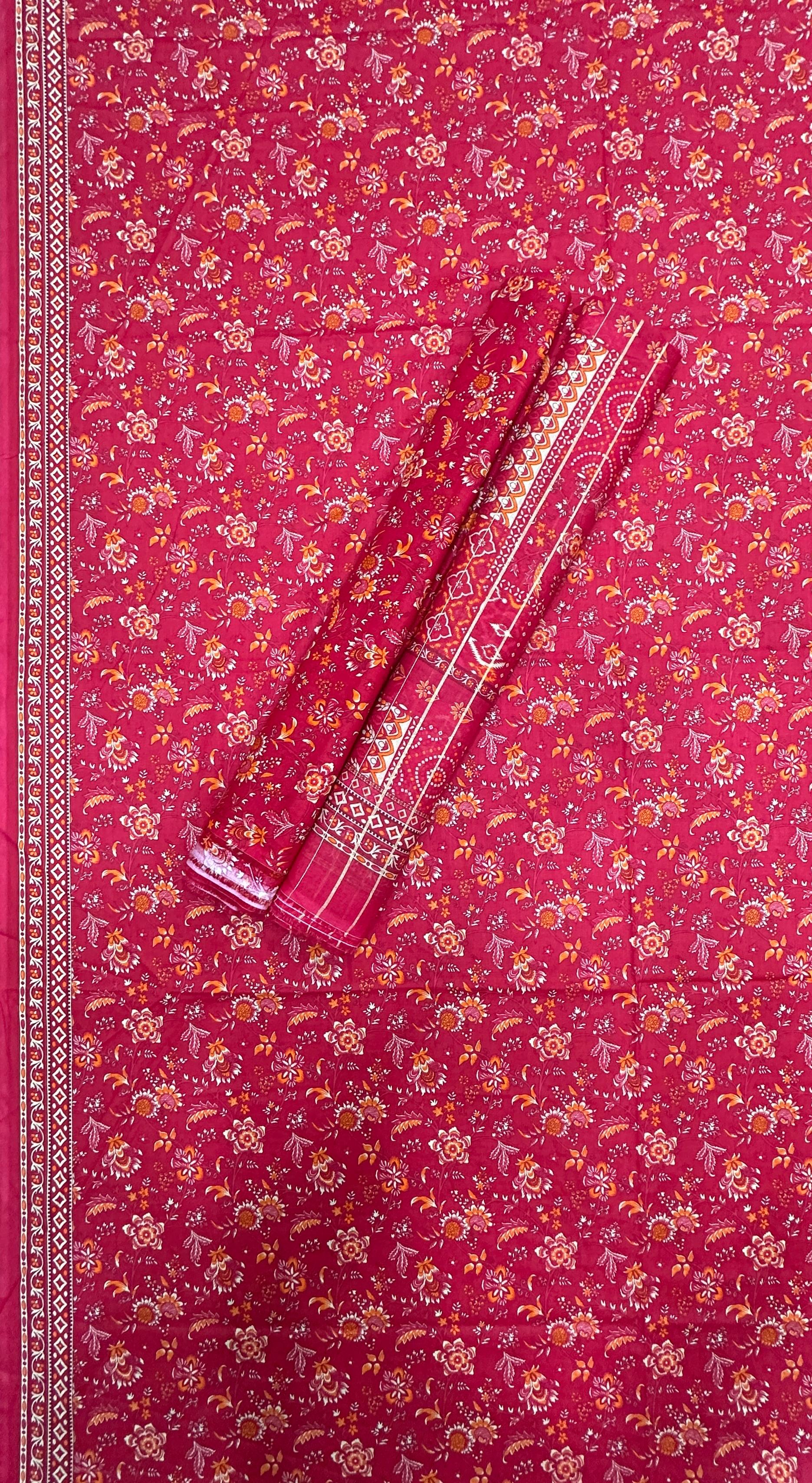 Bin Saeed | Unstitched 3 PC Printed Lawn Collection