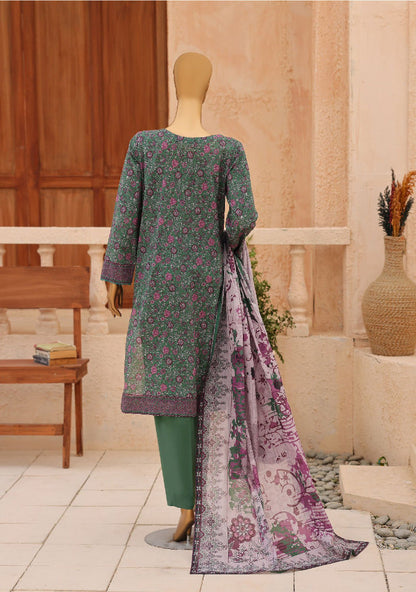 ASASA | Unstitched 3Pc Embroidered Lawn Collection