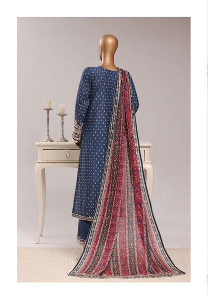 SADABAHAR | Regal Festive Embroidered Lawn Stitched 3-Piece Collection