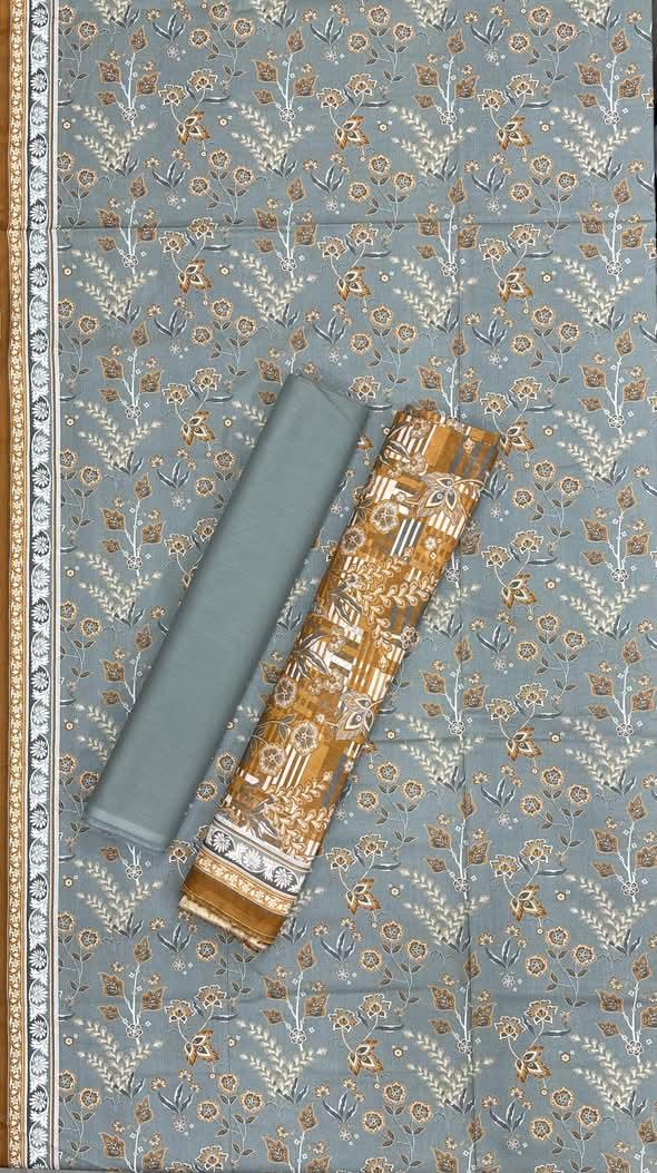BIN SAEED Unstitched 3 Piece Printed Cotton Collection