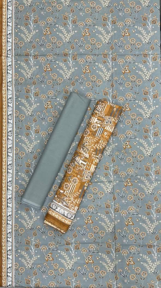 BIN SAEED Unstitched 3 Piece Printed Cotton Collection