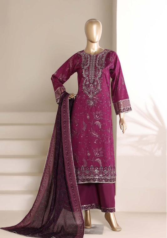 Sada Bahar | Stitch 3 Pc Regal Festive Embroidered Lawn Collection