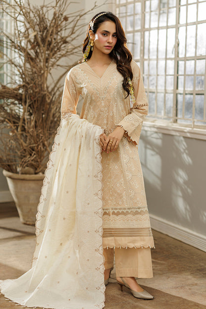Zellbury | Unstitch 3 Pc Dyed  Embroidered Cotton Collection